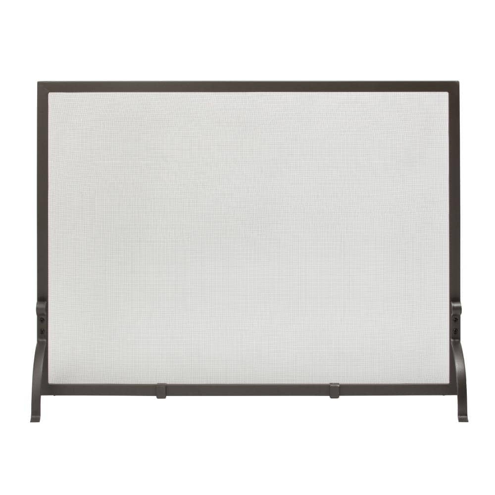 Olde World Iron 44 in. W Single-Panel Fireplace Screen - Hercitys