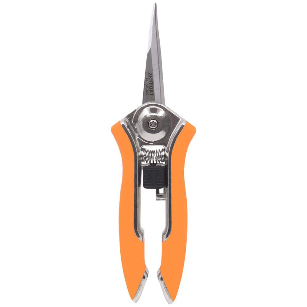 6.7 in. L Micro-Trimmer Shear with Curved Twin Blade - Hercitys