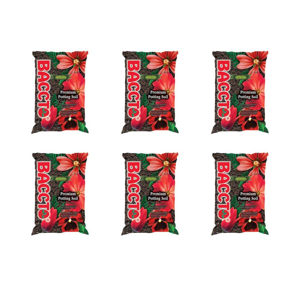 All Purpose Potting Soil with Perlite, 25 lbs. (6-Pack) - Hercitys