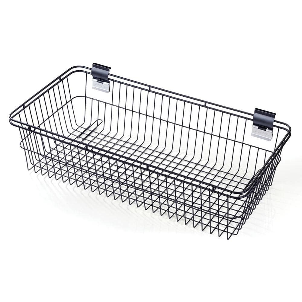 Slatwall 30 in. H Steel Basket - Hercitys