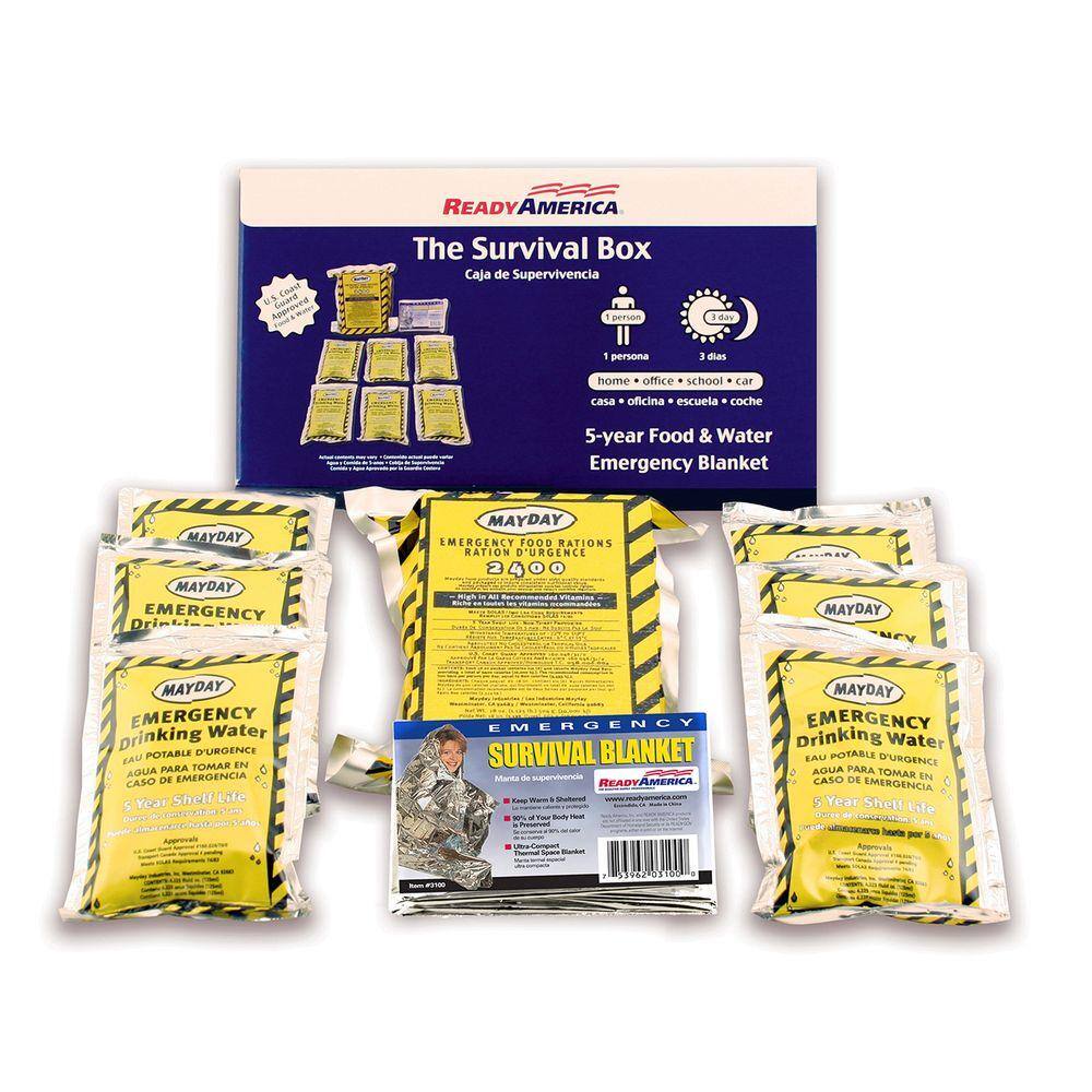 Survival Kit (3-Days/1-Person) (6-Pack) - Hercitys