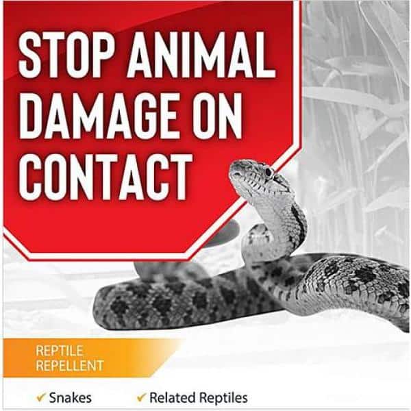 Reptile Stopper Animal Repellent, 2.5# Ready-to-Use Granular Shaker - Hercitys