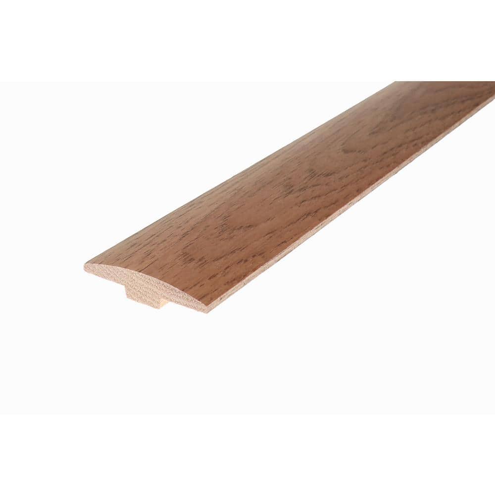 Jalliper 0.28 in. Thick x 2 in. Wide x 78 in. Length Wood T-Molding - Hercitys
