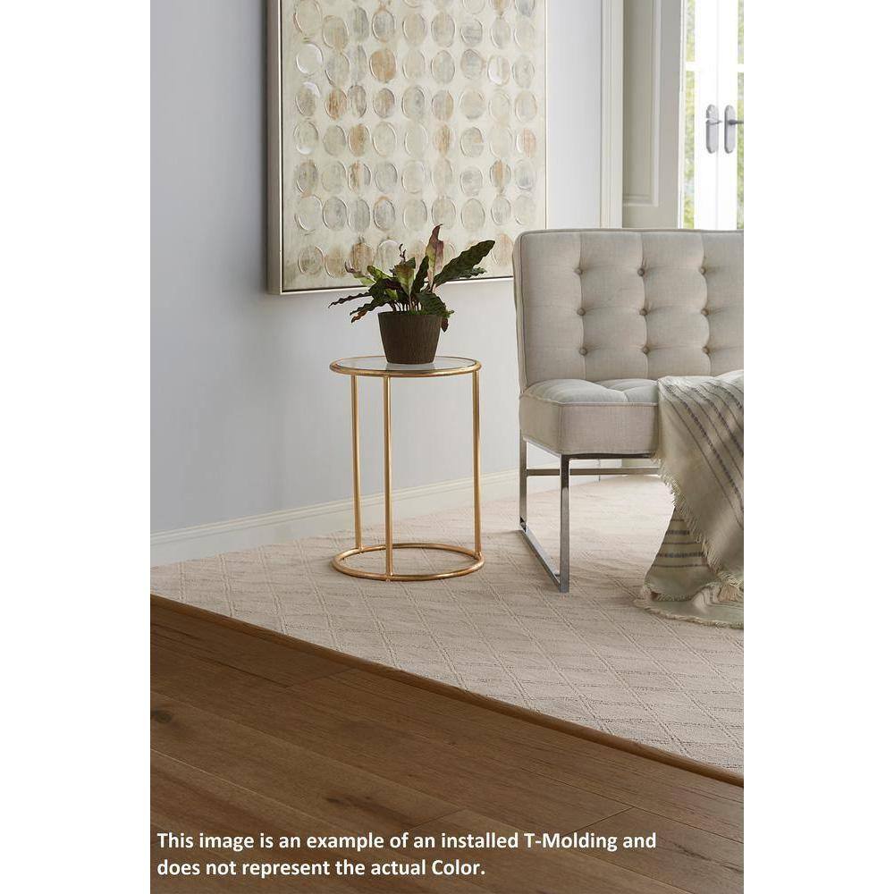Imperial European White Oak 1/2 in. T x 2 in. W x 78 in. L Not Waterproof T-Mold Hardwood Trim - Hercitys