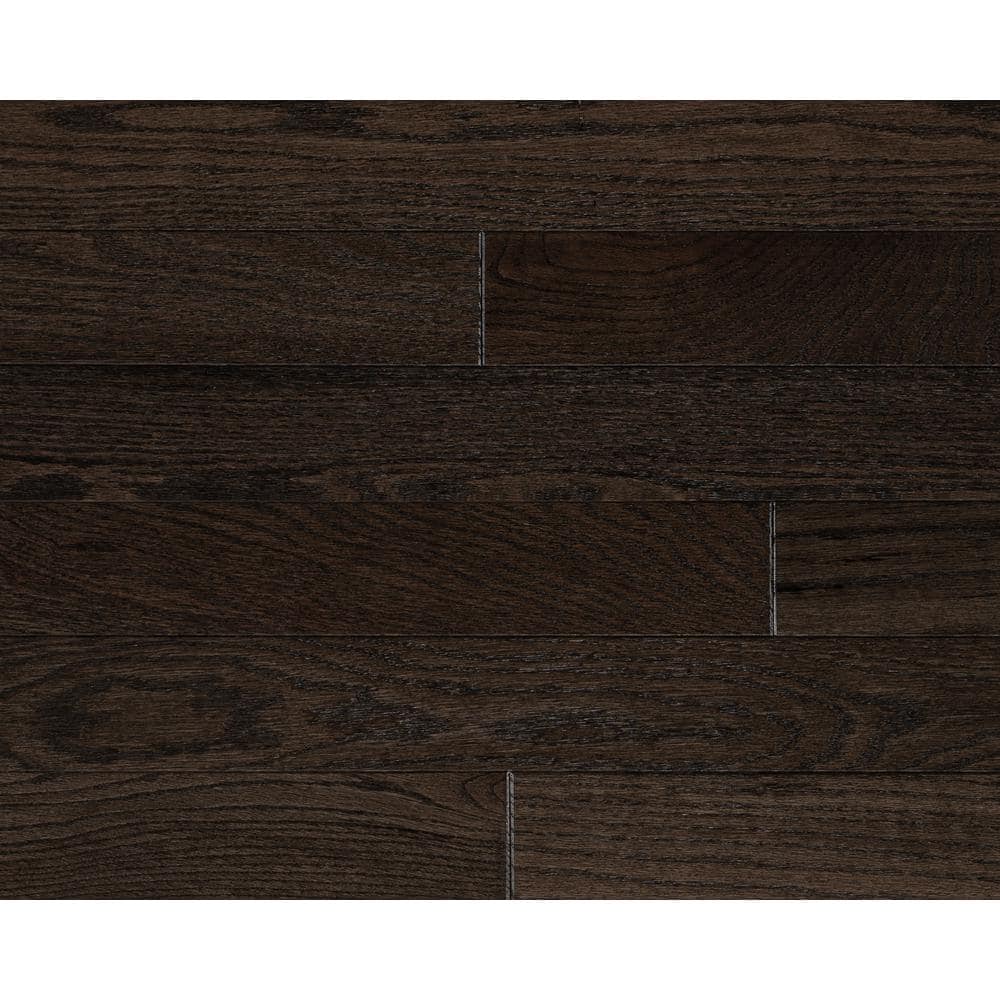Charcoal Red Oak 3/4 in. T x 3.25 in. W Solid Hardwood Flooring (27.00 sq.ft./case) - Hercitys