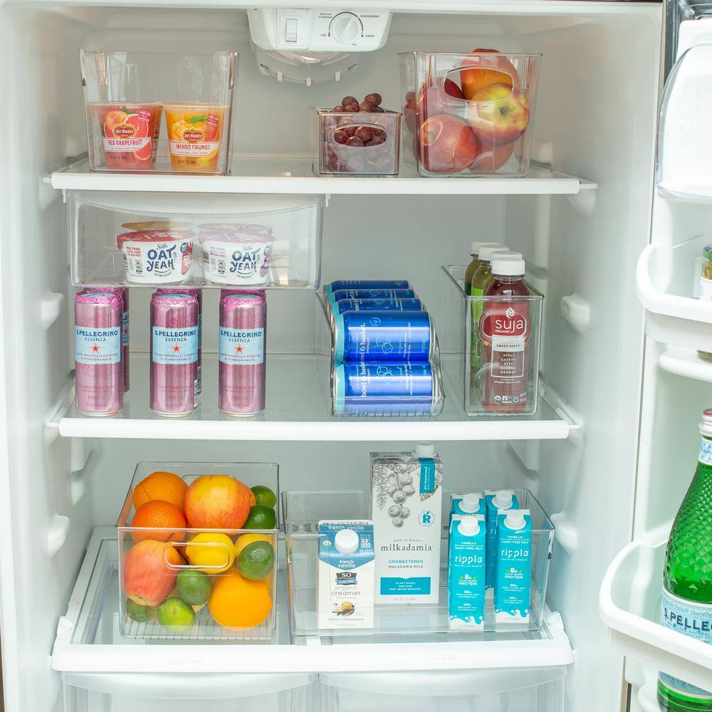 Large Vertical Stripe Organizer in Clear - Hercitys