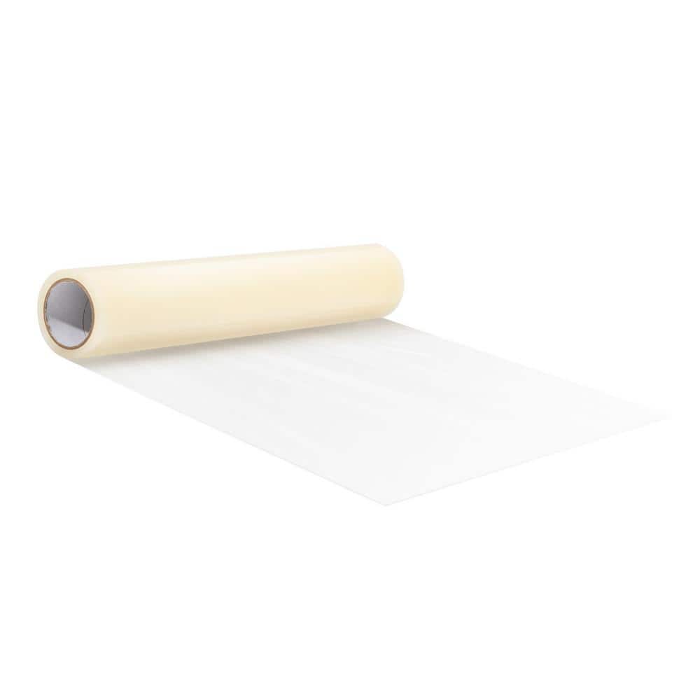 Carpet Protection Film, 24 in. x 50 in. Floor and Surface Shield with Self Adhesive Backing and Easy Installation - Hercitys