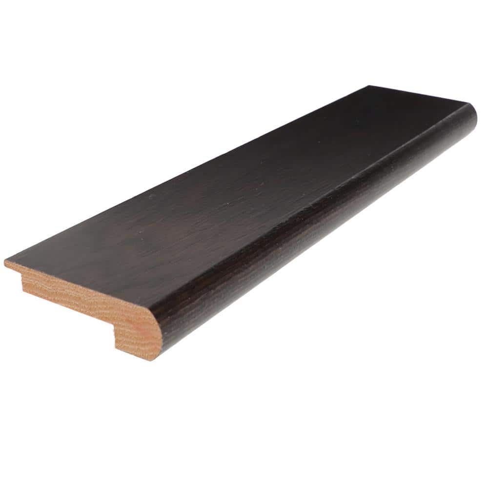 Solid Hardwood Lentil 0.375 in. T x 2.78 in. W x 78 in. L Stair Nose - Hercitys