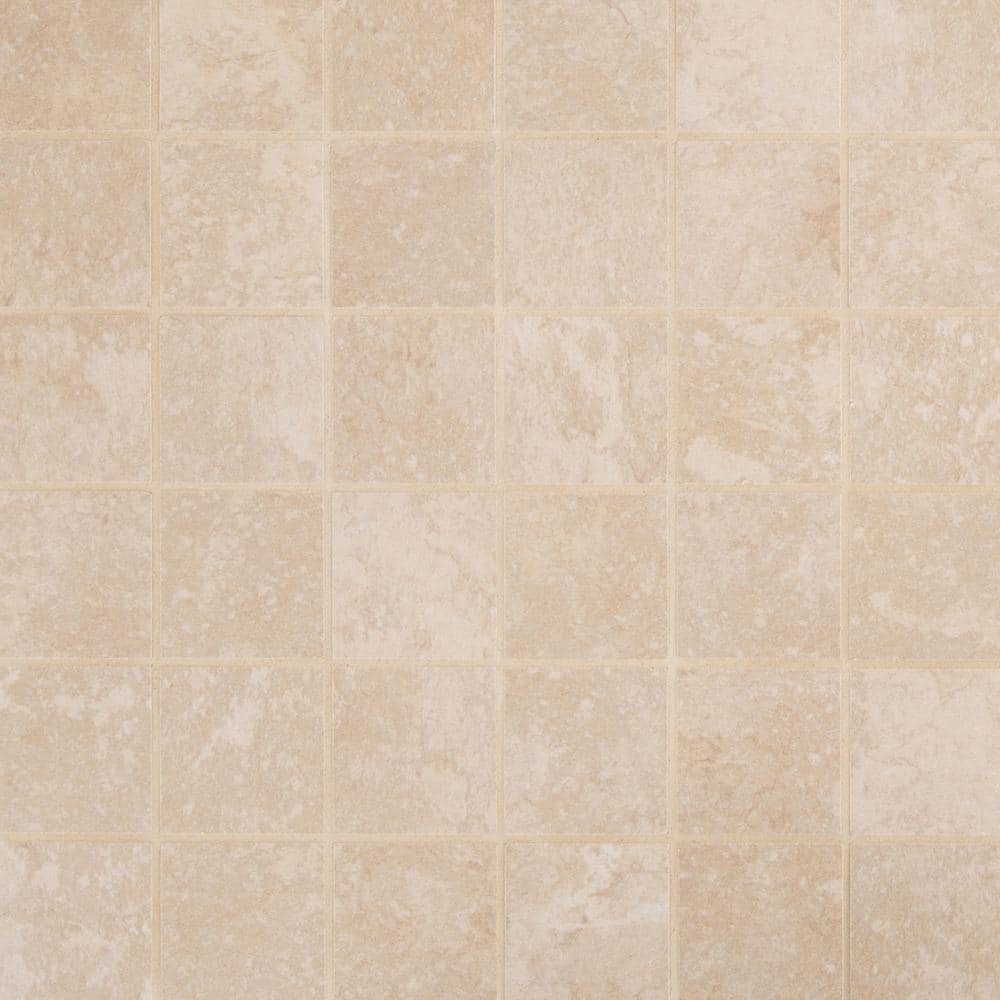 Tempest Beige 12 in. x 12 in. Matte Ceramic Floor and Wall Tile (8 sq. ft./Case) - Hercitys