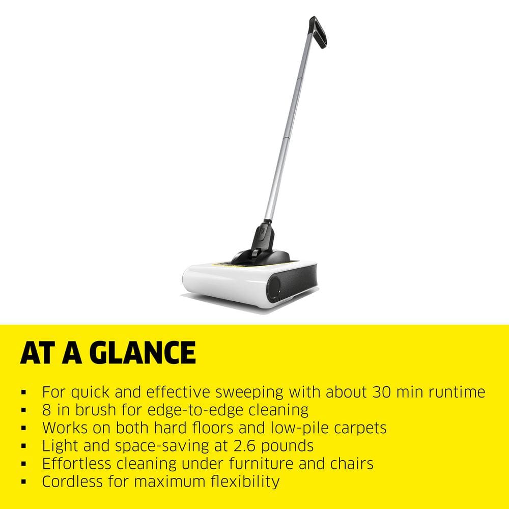 KB 5-Cordless Multi-Surface Electric Floor Sweeper Broom - Hercitys