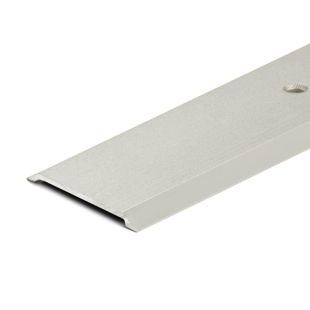 Satin Nickel 2-1/2 x in. x 36 in. Seam Binder Transition Strip - Hercitys