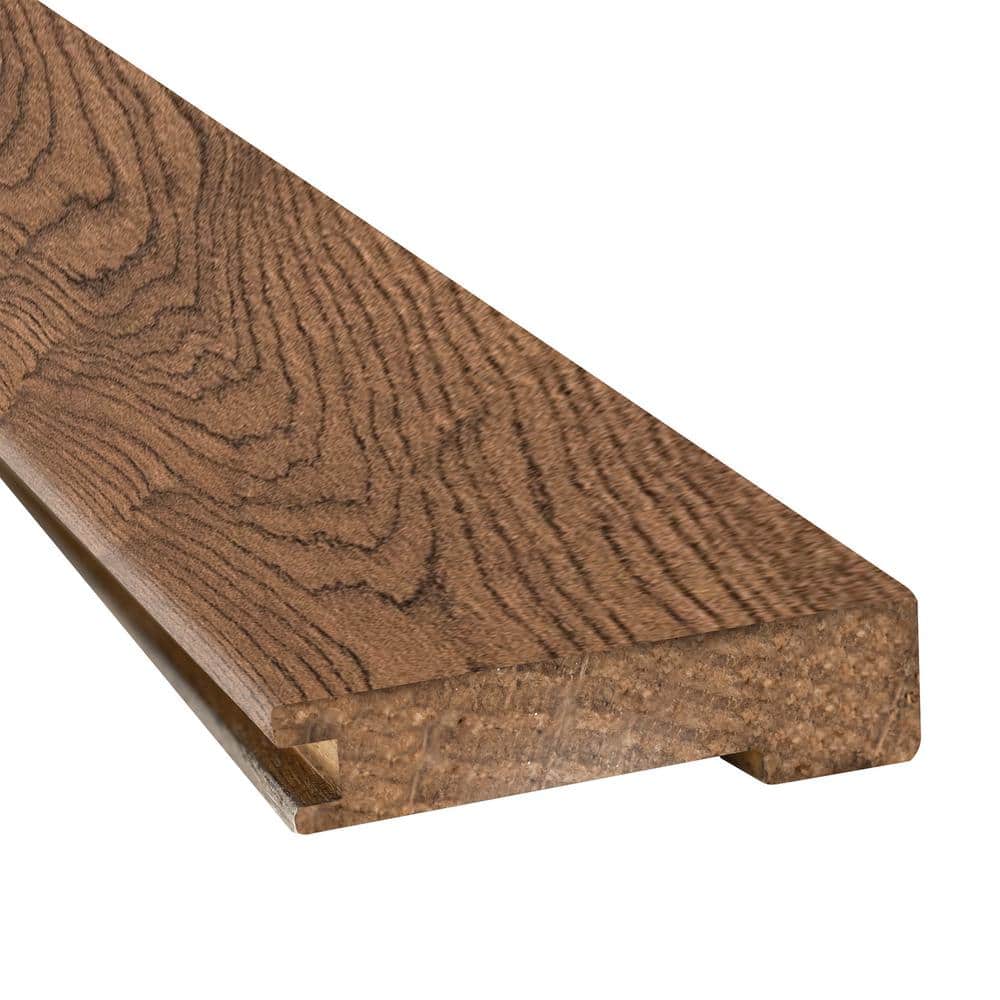 Beverly Mill 0.82 in. T x 3 in. W x 78 in. L Engineered Hardwood Flush Stair Nose Eased Edge Large Molding - Hercitys