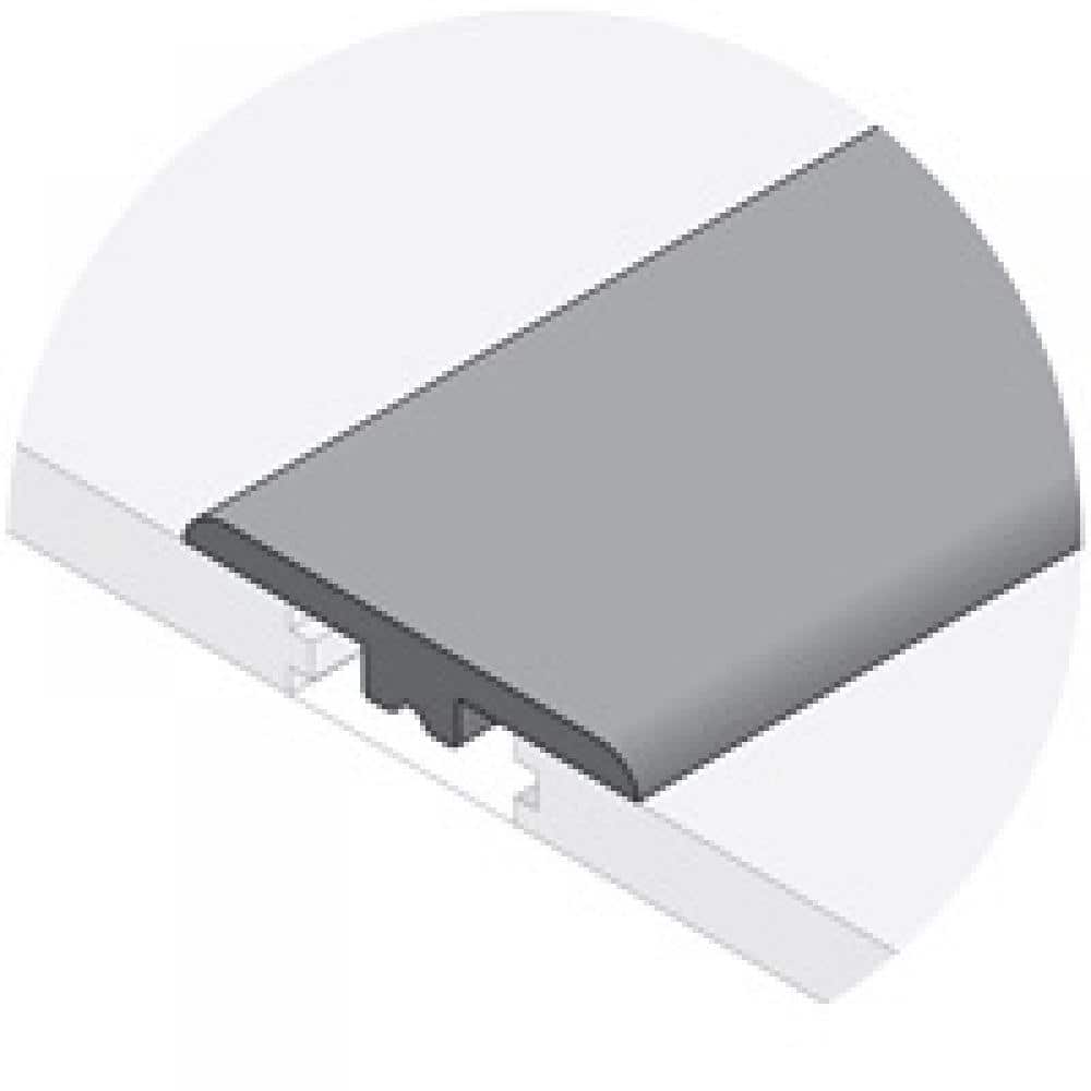 Oak Brewster 1/4 in. Thick x 1-3/4 in. Wide x 94 in. Length T-Molding - Hercitys