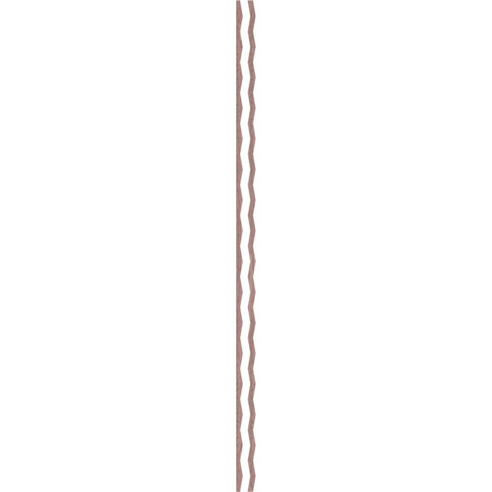 Eastport 94 in. H x 0.375 in. W Slatwall Panels in Walnut 44-Pack - Hercitys