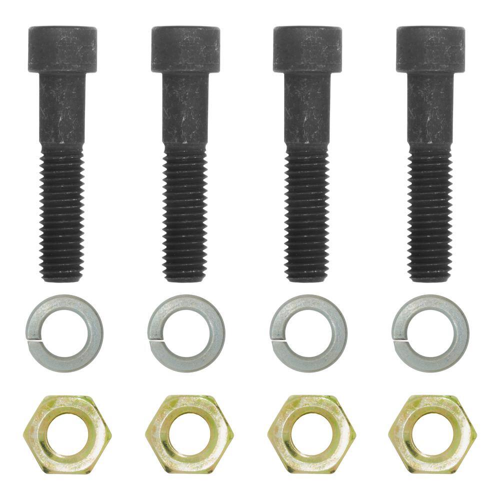 60,000 lbs. Black Oxide Pintle Mount Hardware Kit - Hercitys