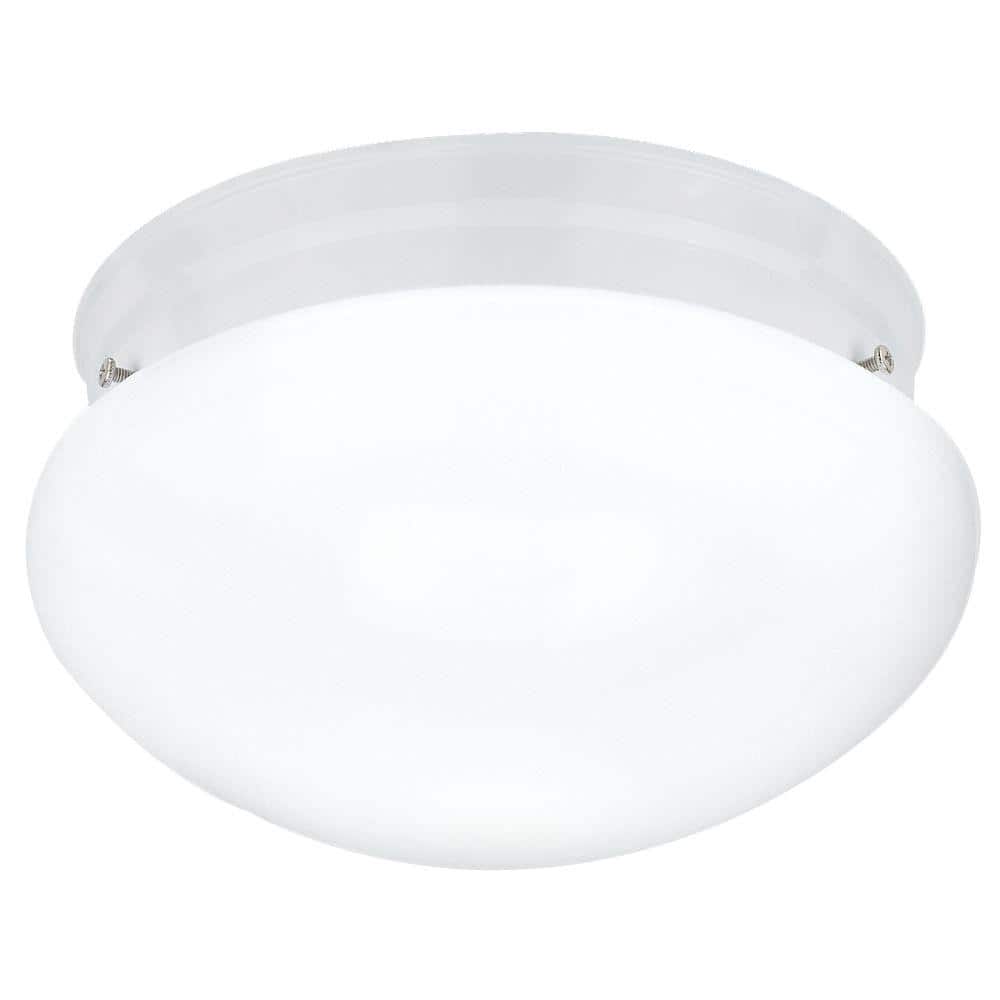 Webster 2-Light White Flush Mount - Hercitys