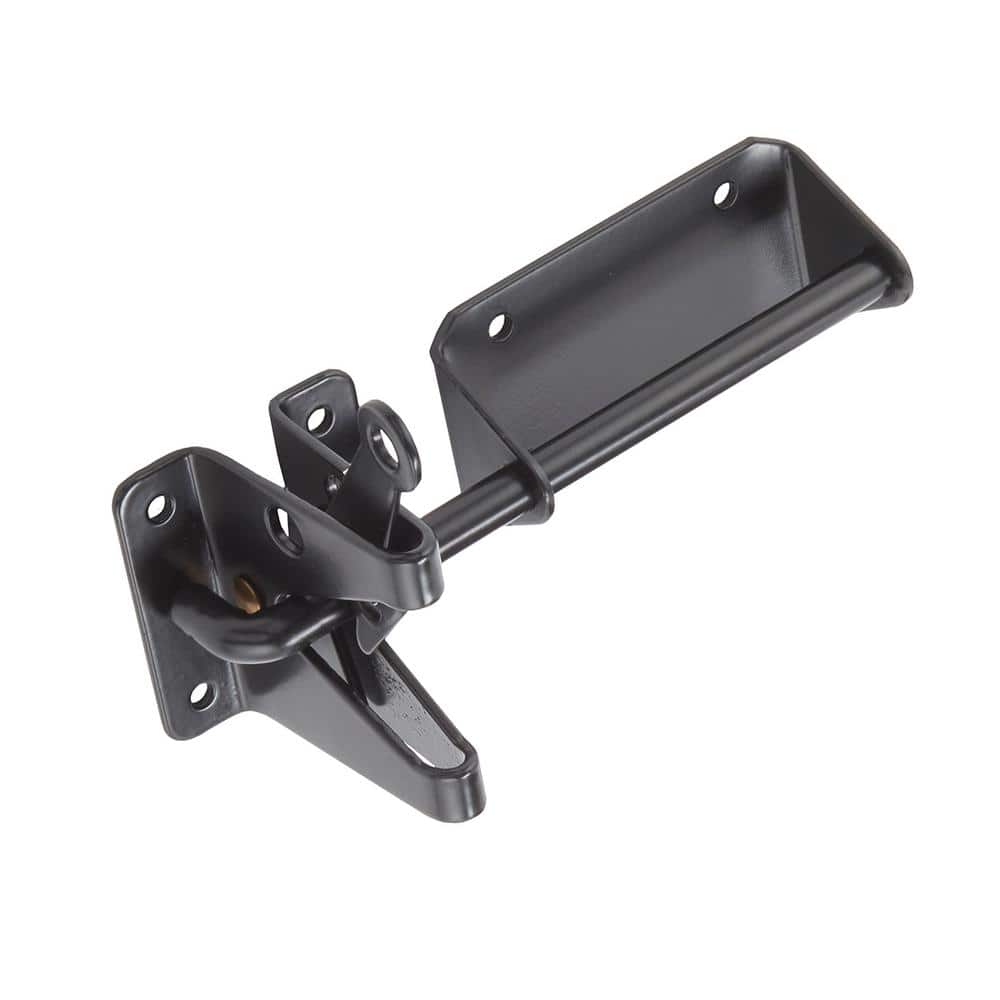 Black Heavy-Duty Gate Latch - Hercitys