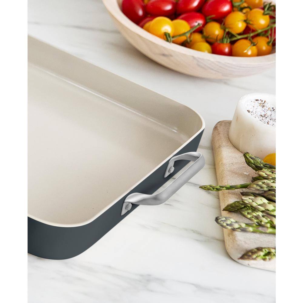 Rio 18″ x 11″ Ceramic Nonstick Double Burner Griddle Pan - Hercitys