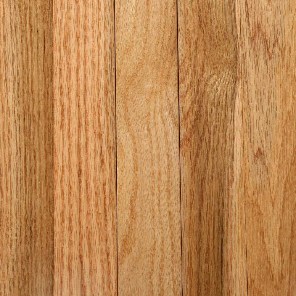 Plano Rustic Natural Oak 3/4 in. T x 2-1/4 in. W  Smooth Solid Hardwood Flooring (20 sq.ft./ctn) - Hercitys