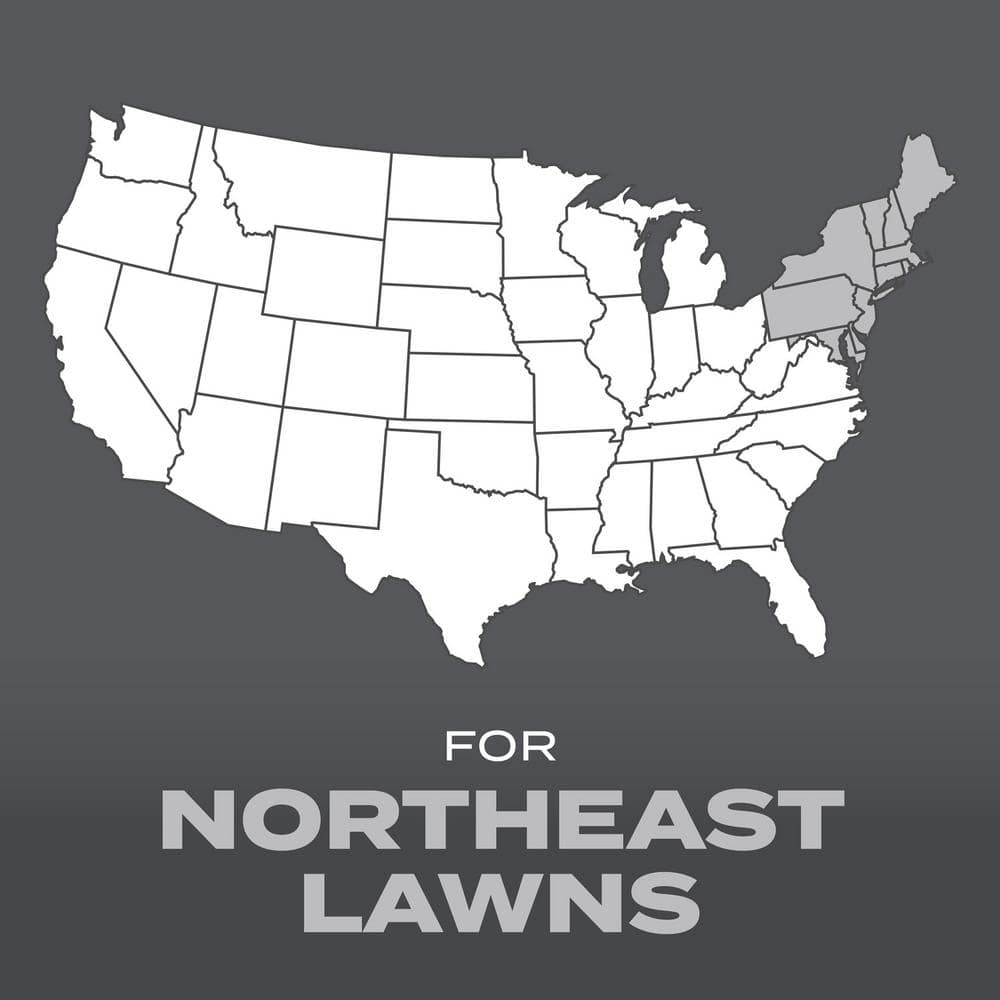 Turf Builder 16 lbs. Grass Seed Northeast Mix with Fertilizer and Soil Improver, Premium Mix - Hercitys