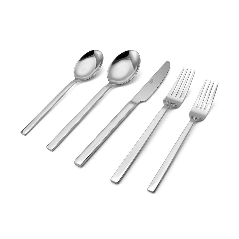 Paros 20-pc Flatware Set, Service for 4, Stainless Steel - Hercitys