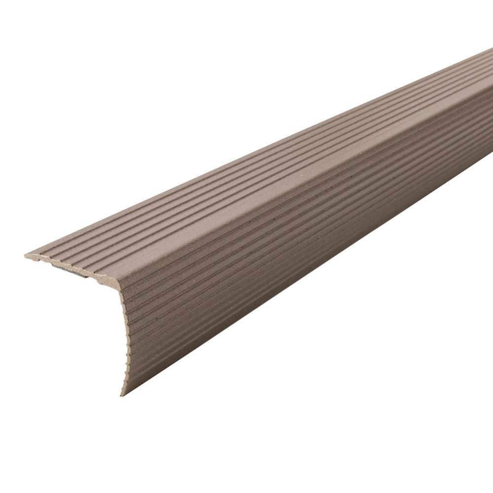 Cinch 1.22 in. x 36 in. Spice Fluted Stair Edging Transition Strip - Hercitys