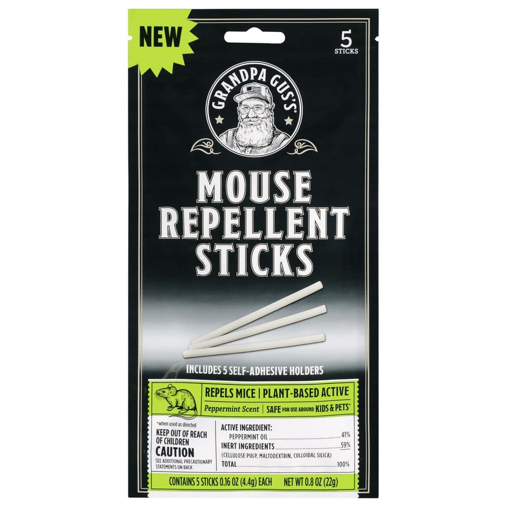 Natural Mouse Repellent Sticks (5-Pack) - Hercitys