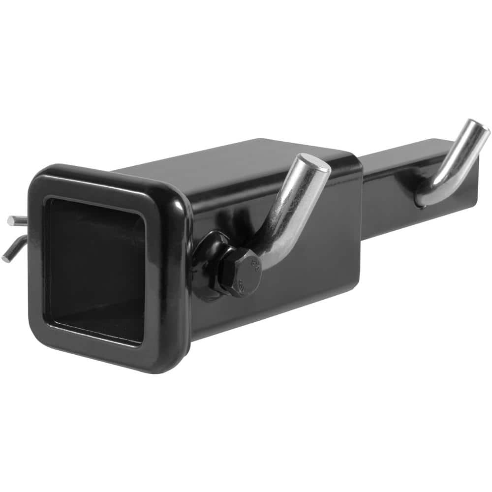 Trailer Hitch Extender, 1 in. -1/4 in. to 2 in. Receiver Hitch Adapter, Trailer Hitch Extension Tube Extender - Hercitys