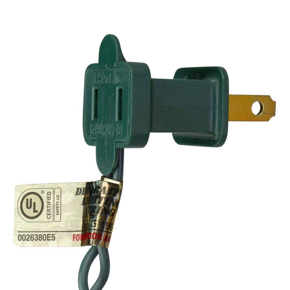 Set of 50 Red LED Mini Christmas Lights with Green Wire - Hercitys