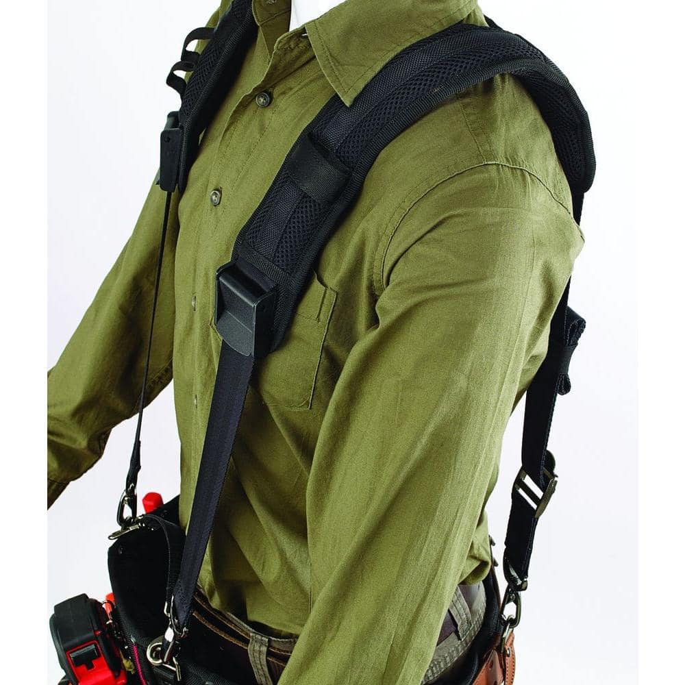 Universal Sliding Rig Tool Belt Support in Black - Hercitys