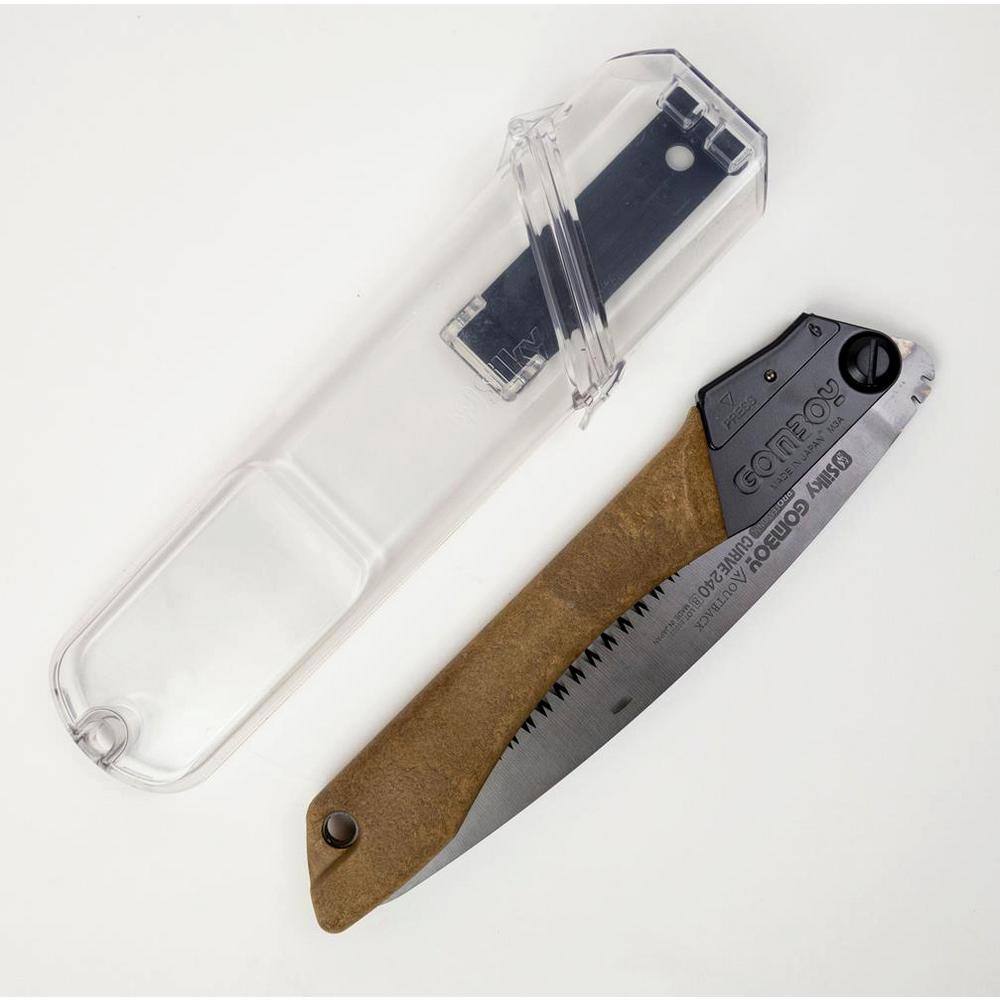 Gomboy Curve Professional 9.4 in. Pruning Saw Folding Saw Large Teeth Outback Edition - Hercitys