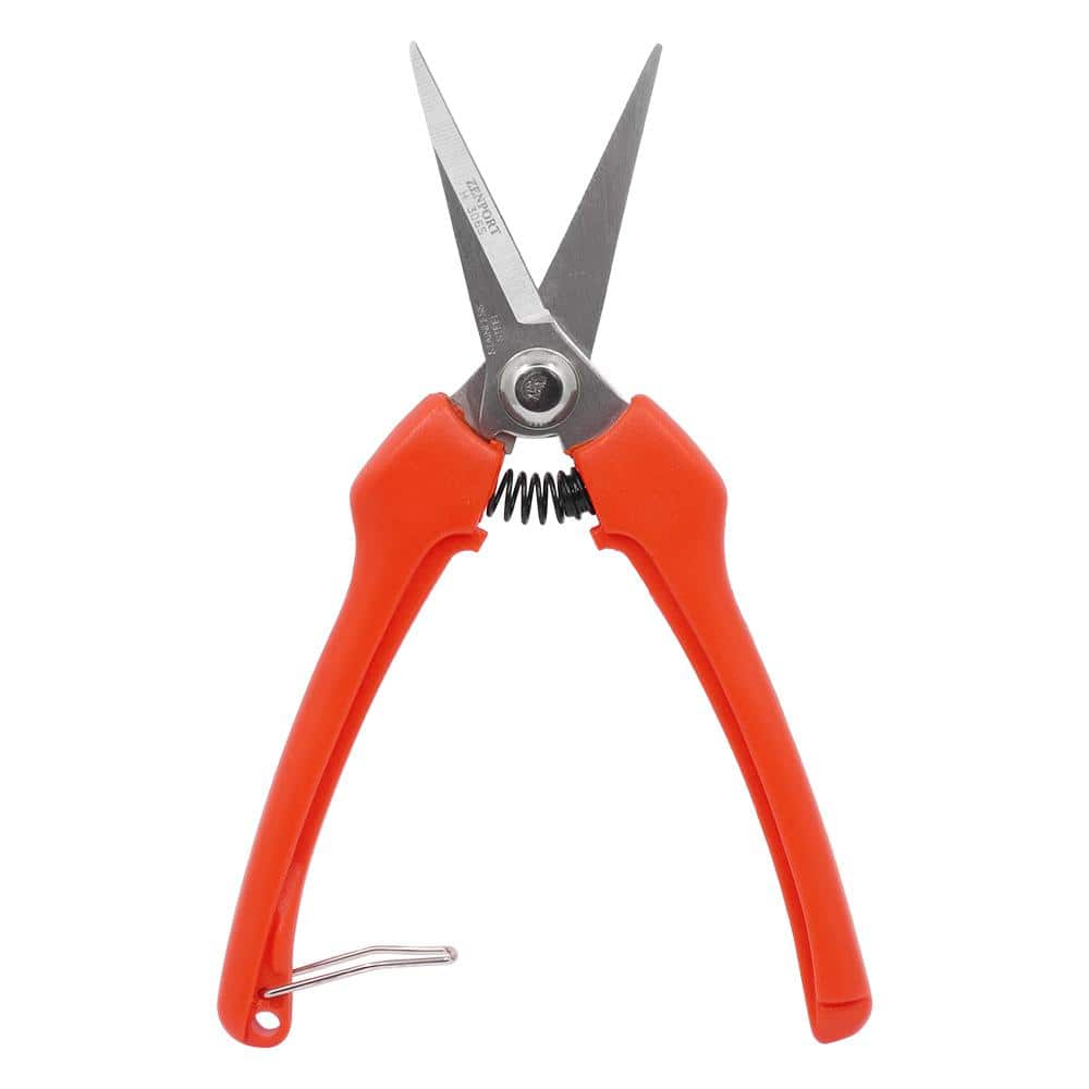 Euro Style Harvest Shear, Straight Stainless Steel Blade (Box of 3) - Hercitys