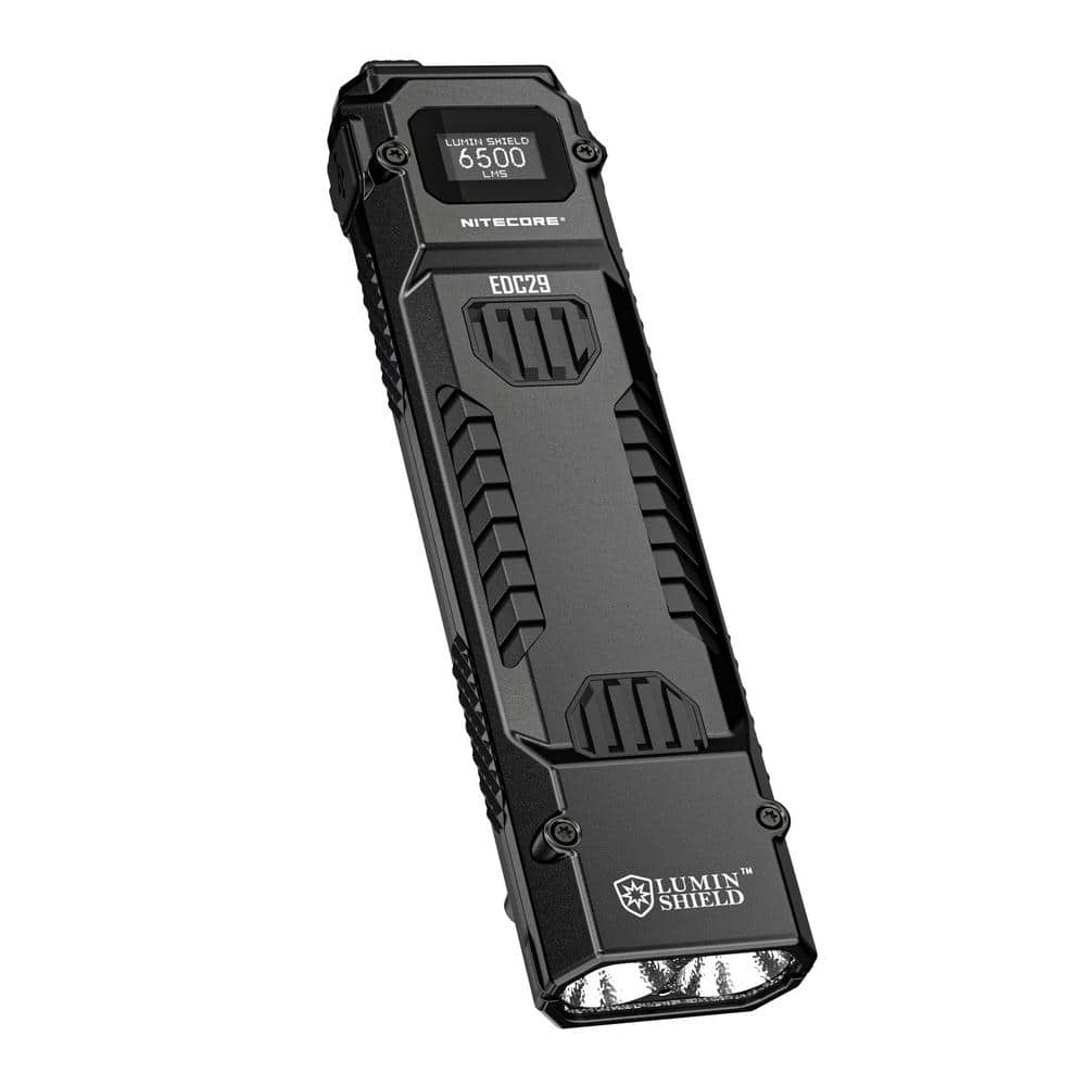 EDC29 6500 Lumens Flat Shape USB-C LED Rechargeable Flashlight - Hercitys