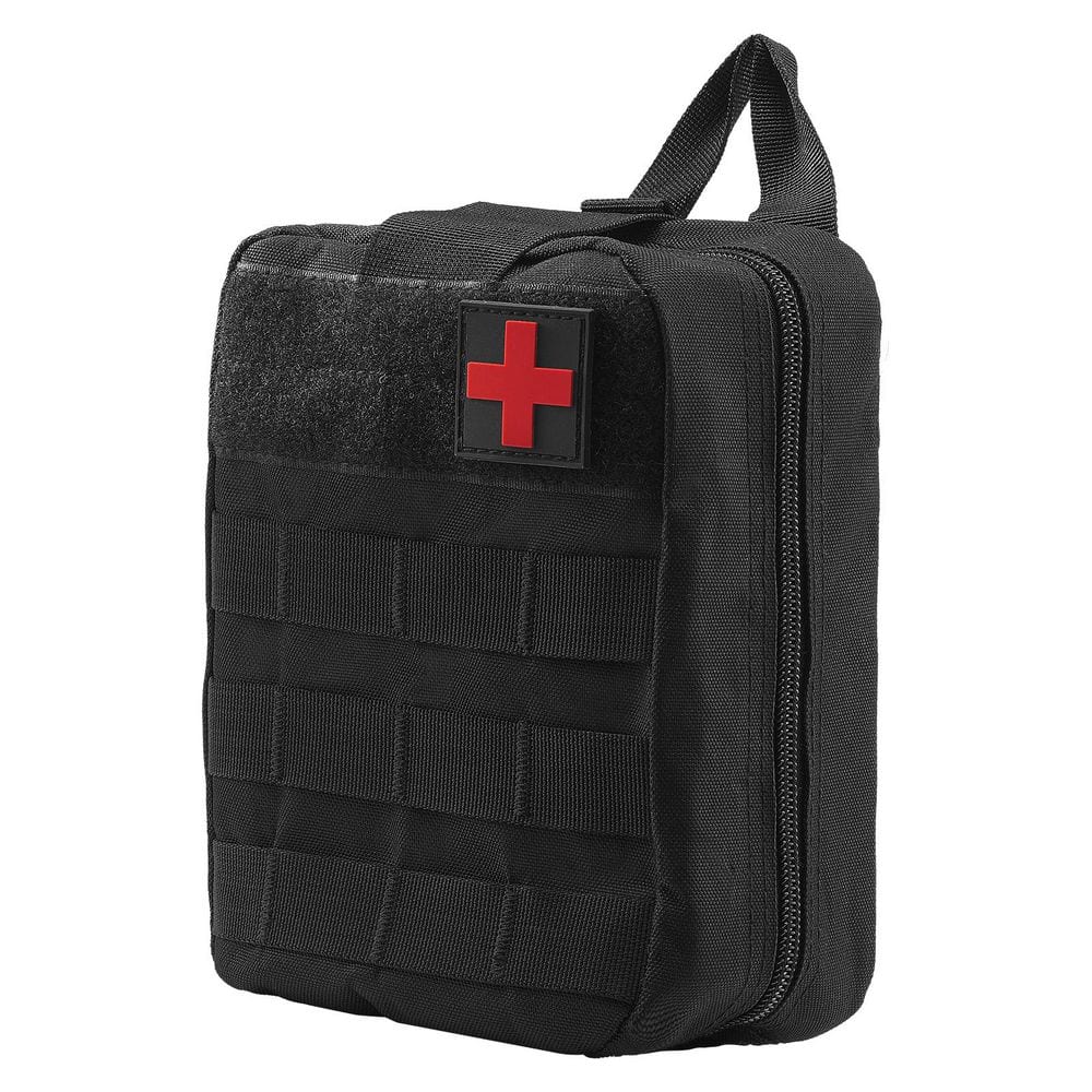 Survival First Aid Kit 250 Pieces 600 D Nylon Trauma First Aid Bag Survival Gear and Equipment Emergency Kits - Hercitys