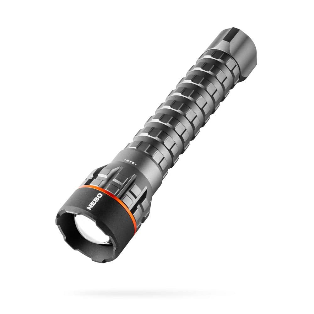 Newton 2500 lumens LED alk Battery Tactical Flashlight - Hercitys