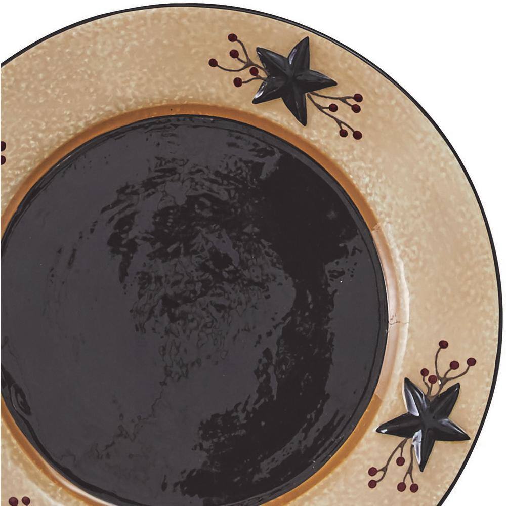 Star Vine Beige Salad Plate (Set of 4) - Hercitys