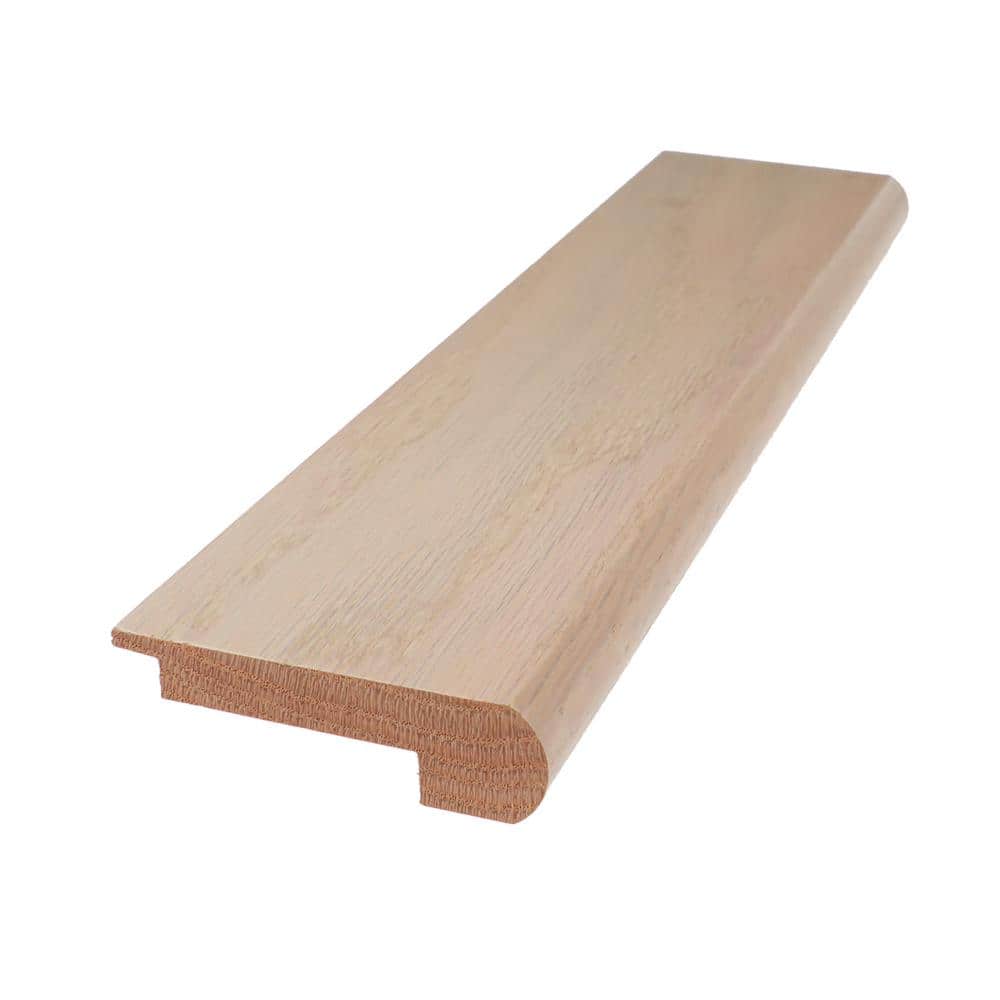 Grist 0.375 in. Thick x 2.78 in. Wide x 78 in. Length Hardwood Trim Stair Nose - Hercitys