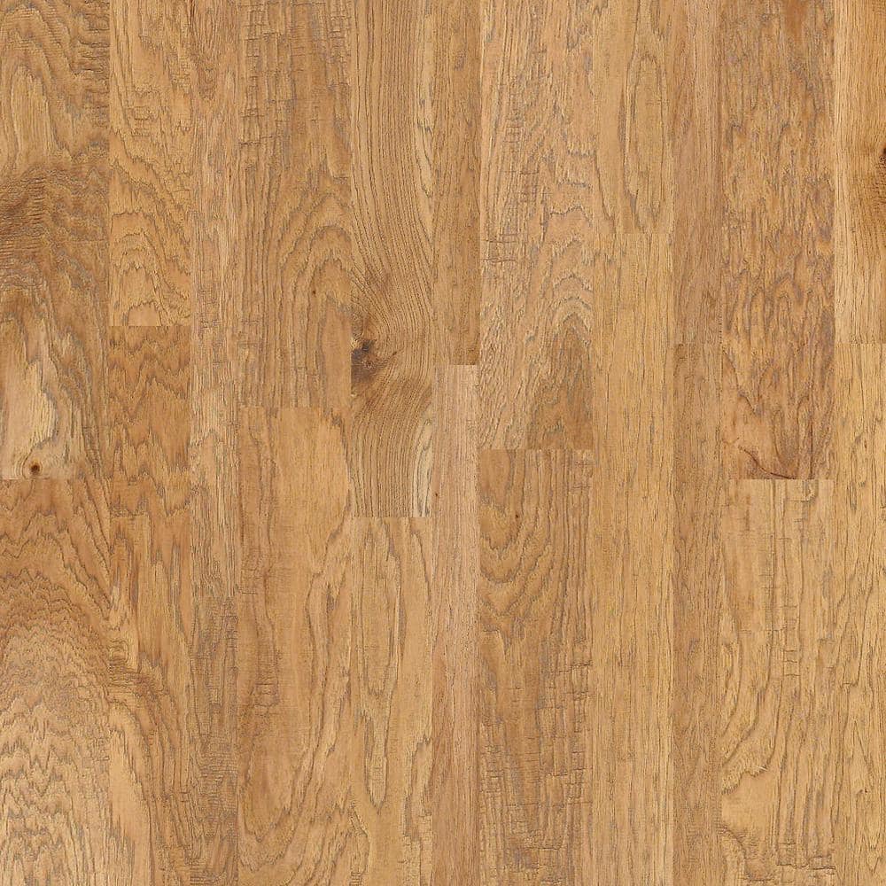 Canyon Honey Hickory 3/8 in. T X 6.3 in. W Tongue and Groove Engineered Hardwood Flooring (34.96 sq.ft./case) - Hercitys