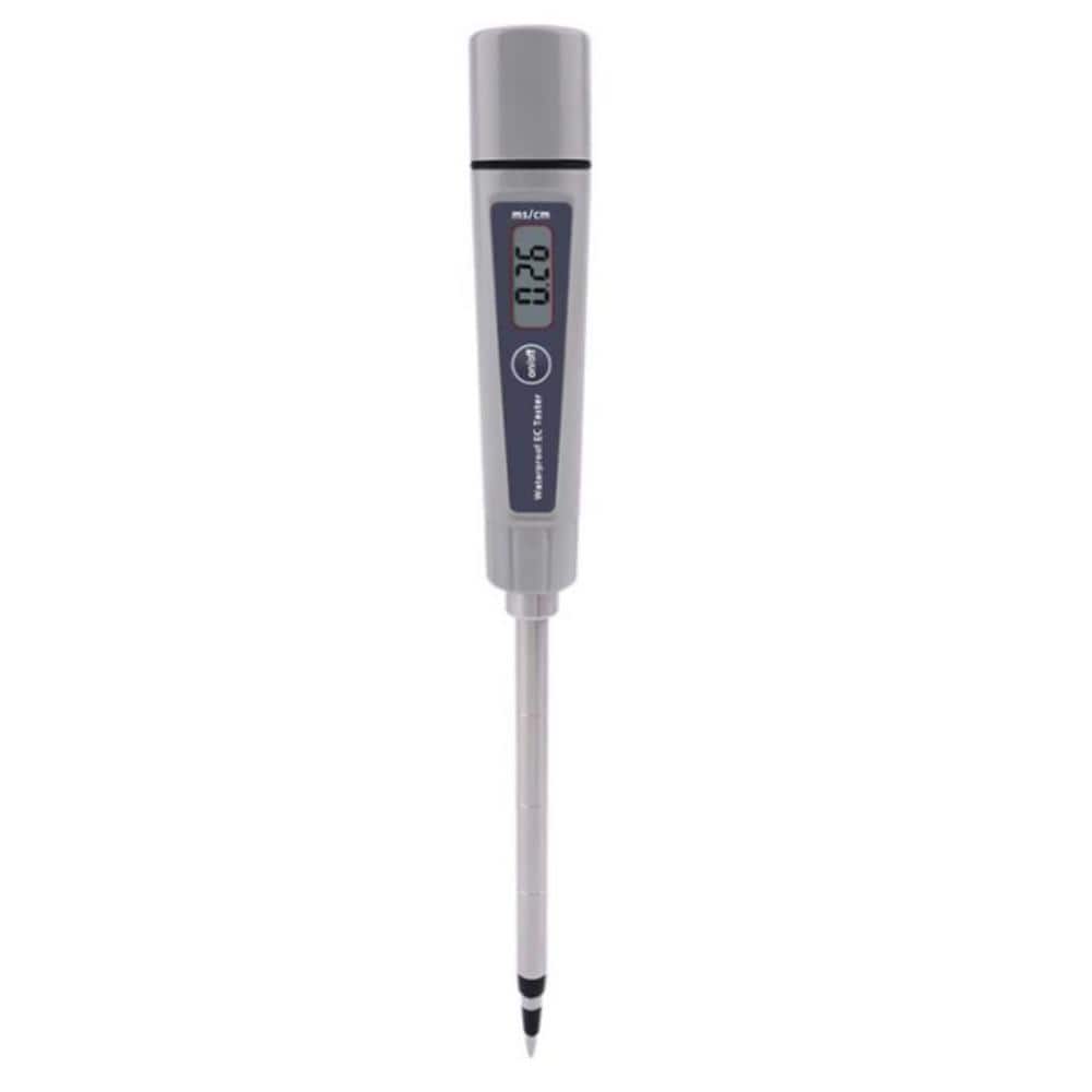 Digital Soil EC Tester ATC 0-4.00 ms/cm Aquarium Pool Hydroponic Conductivity Meter Rust Proof Corrosion Resistant-Probe - Hercitys