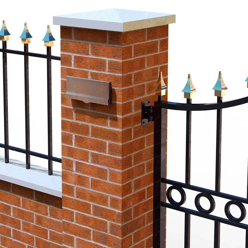 Liberty Wall Mount Non-Locking Mail Flap Slot, Antique Copper - Hercitys