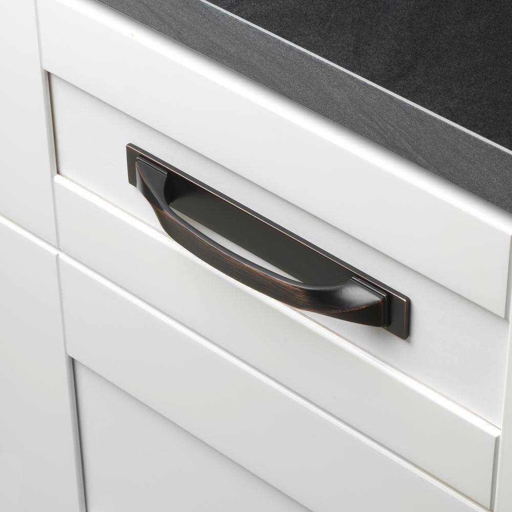 7-1/4 in. Squared Cabinet Backplate 5-1/16 in. Center to Center, 7342-128-ORB - Hercitys