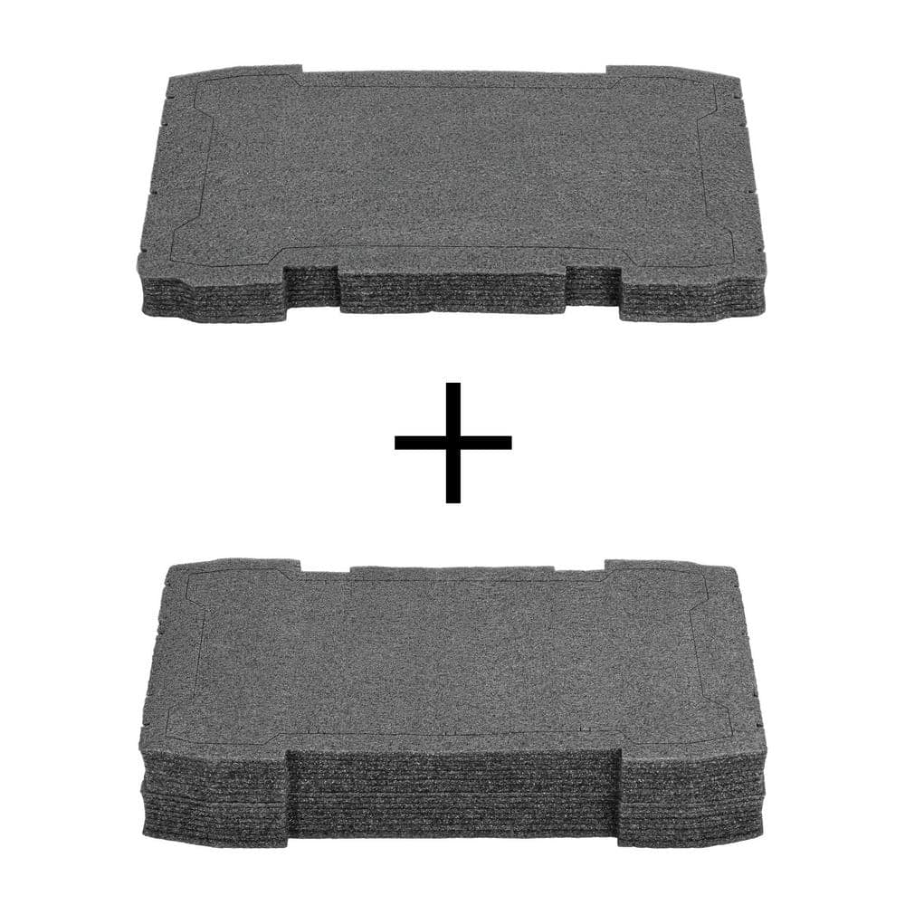 TOUGHSYSTEM 2.0 Shallow Foam Insert for Tool Box/Tray and TOUGHSYSTEM 2.0 Deep Foam Insert for Tool Box/Tray - Hercitys