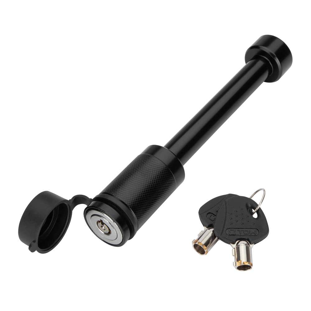 BAJA Collection – 5/8 in. Barrel Style Receiver Lock, 4 in. Span – Black - Hercitys