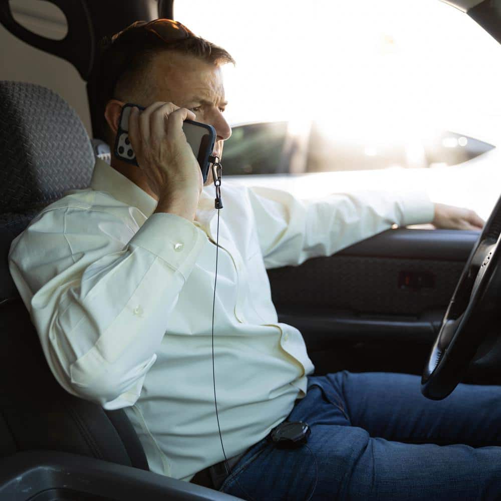 Ratch-It Retractable Anti-Theft Phone Tether with Carabiner and Universal Smartphone Case Connection - Hercitys