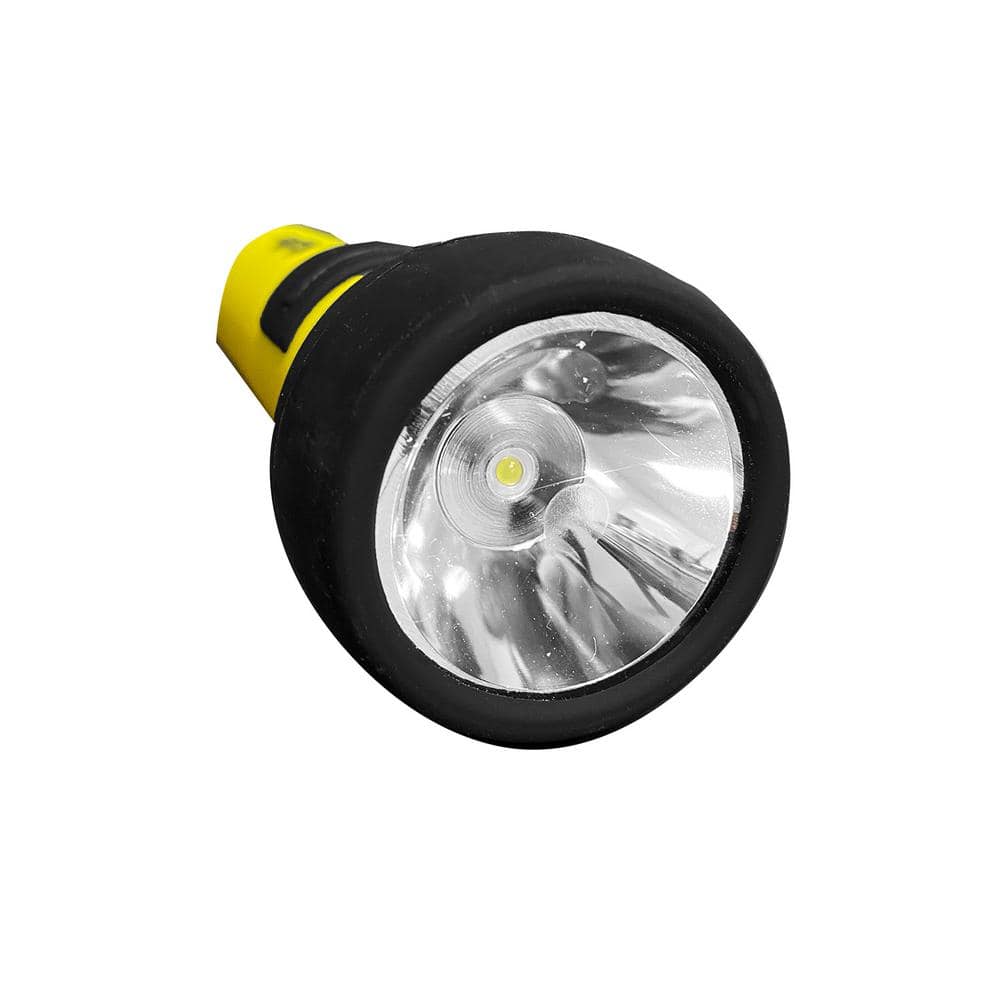 LED Focus Beam Flashlight – 120 Lumens – Powered by 2D Batteries - Hercitys