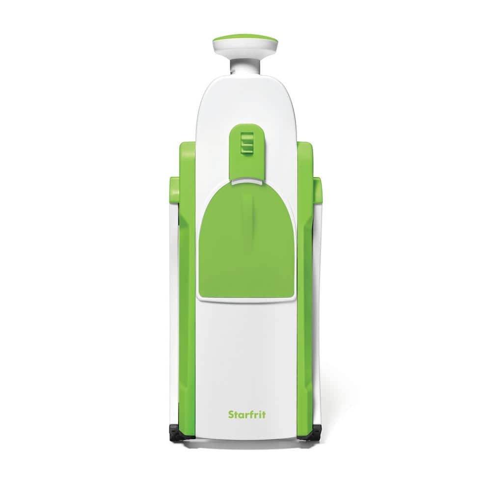 Pump ‘N’ Slice White Chopper and Slicer - Hercitys