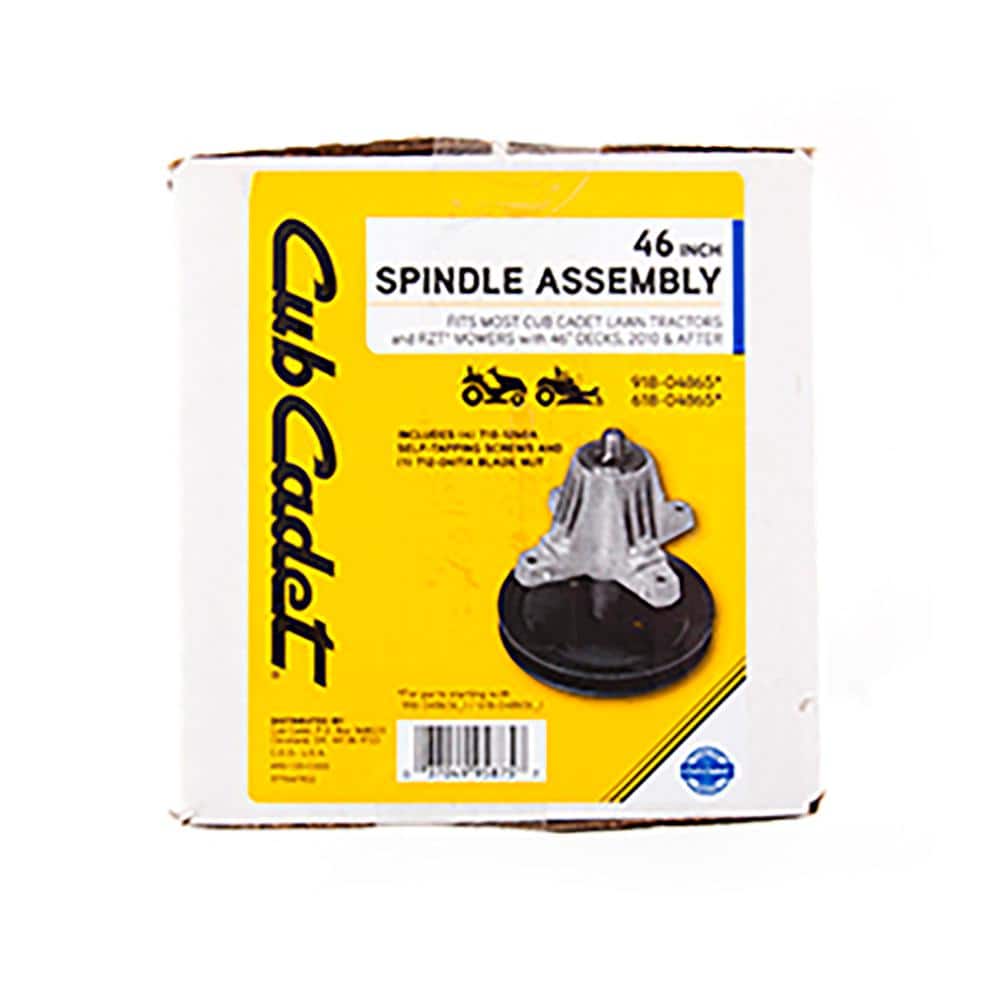 Original Equipment Spindle Assembly for Select 46 in. Lawn Tractors and RZT’s, OE# 918-04856 and 618-04856 - Hercitys