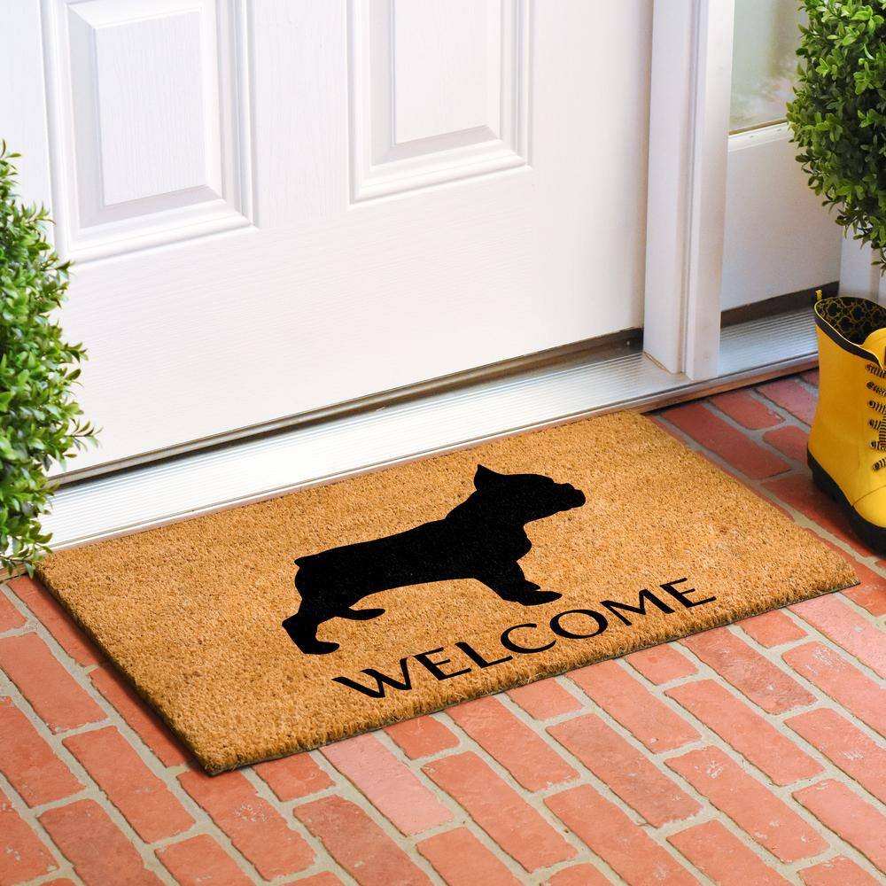 French Bulldog Doormat 17″ x 29″ - Hercitys