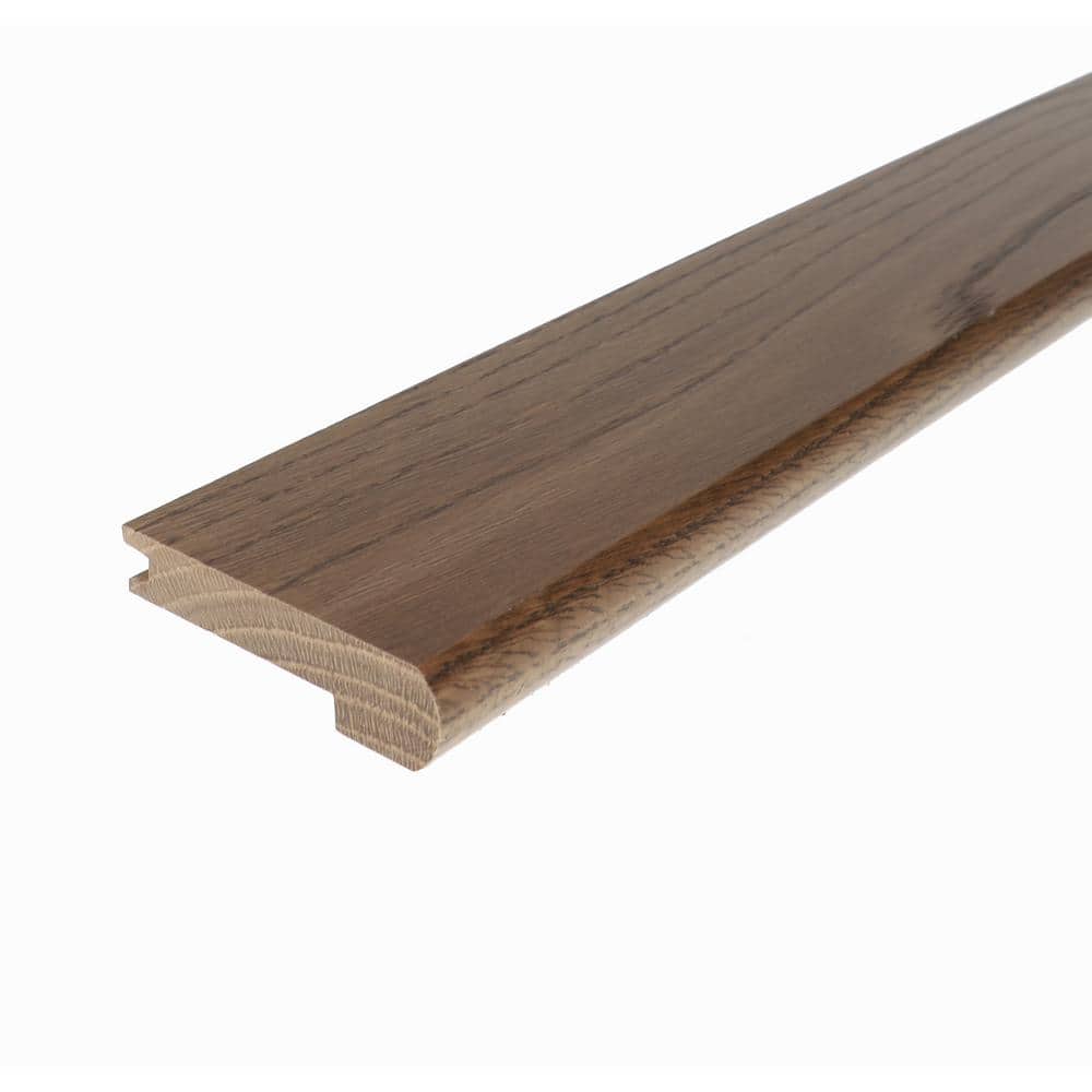 Leon 0.5 in. T x 2.78 in. W x 78 in. L Hardwood Stair Nose - Hercitys