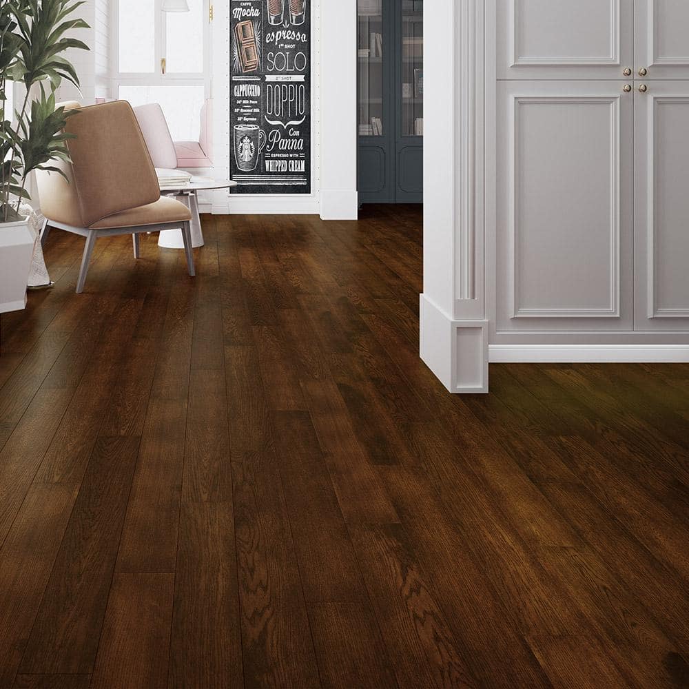 Harbor Oak 3/8 in. T x 6.5 in. W Engineered Hardwood Flooring (25.7 sqft/case) - Hercitys